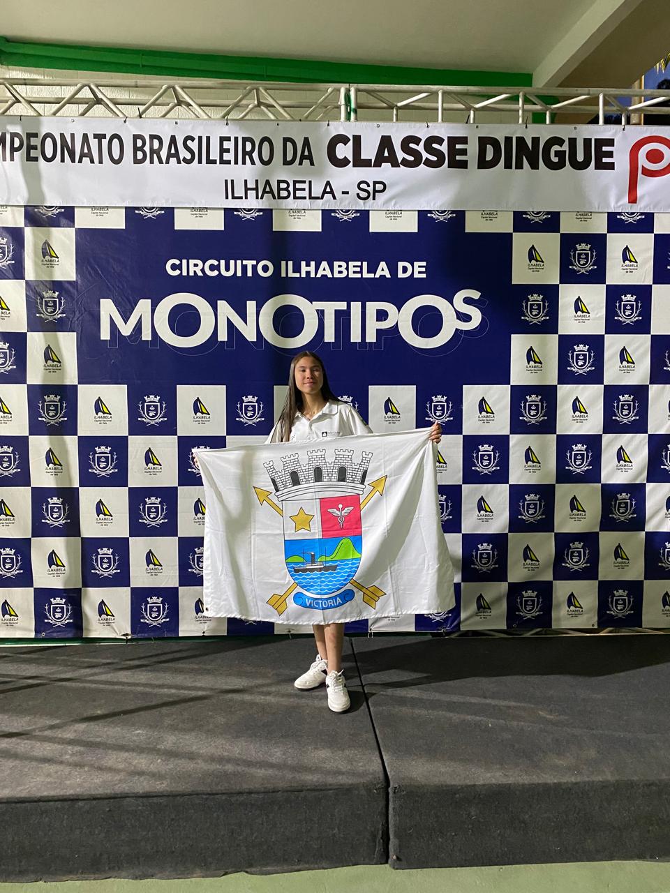 bi campeãbrasileira na classe dingue 01