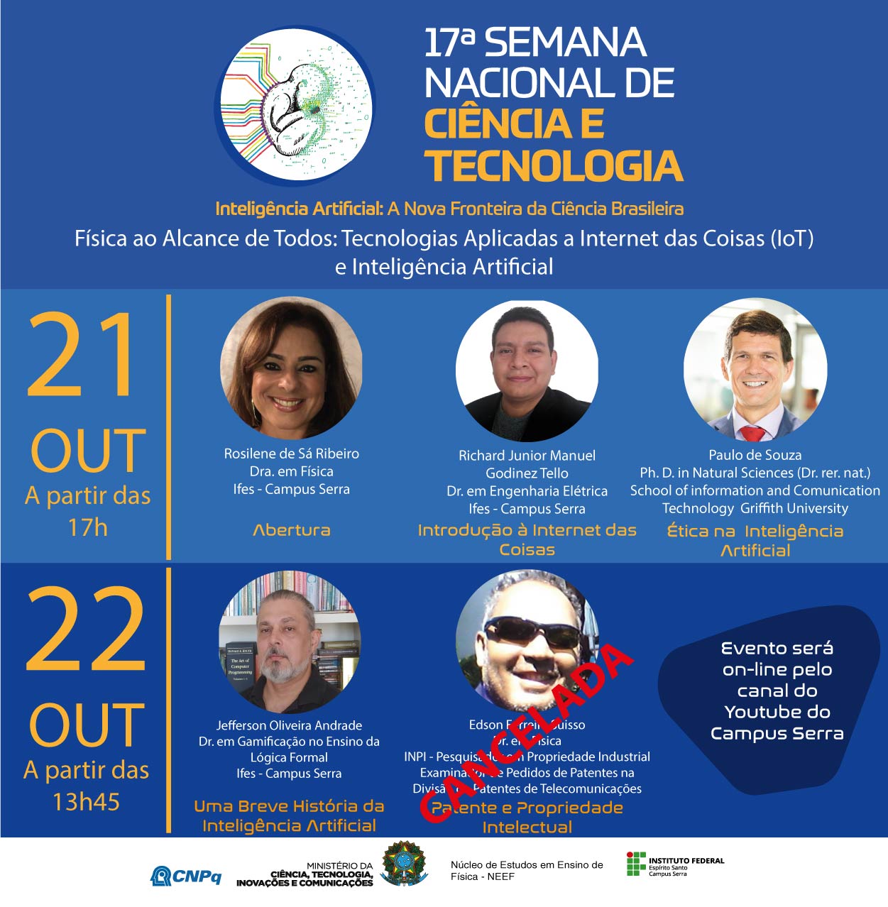 semana nacional ciência tecnologia 2020 1