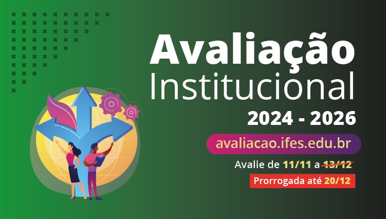 Estudantes e servidores podem participar da Avaliação Institucional até 20 de dezembro