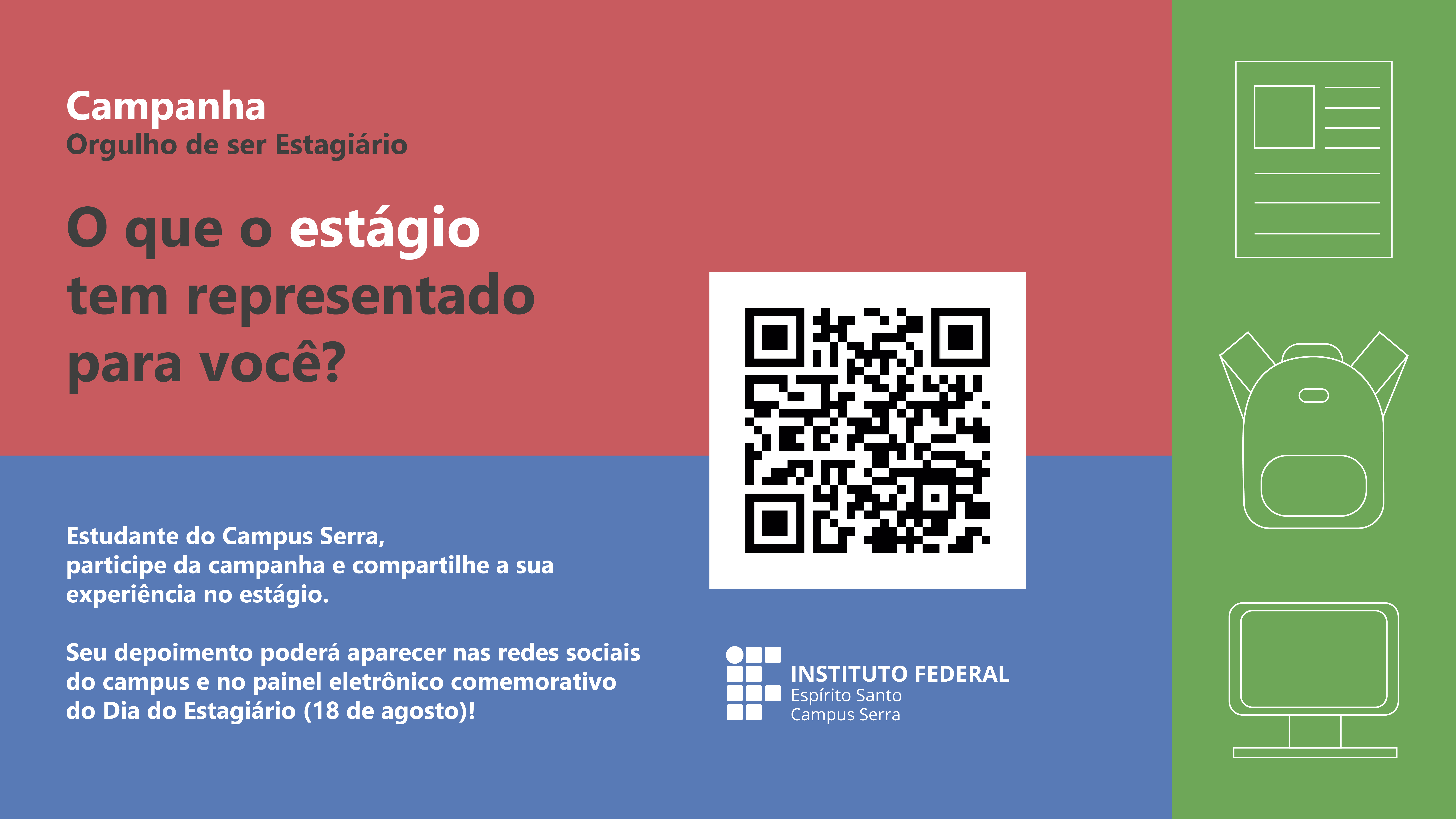 Campanha Orgulho de ser estagiário